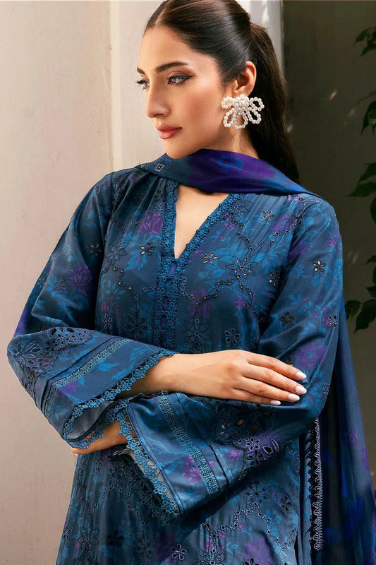 Picture of Motifz - Amal Embroidered Eid Lawn Drop 2 - 5359-FLORA - Unstitched - Available at Raja Sahib