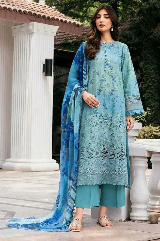 Picture of Motifz - Amal Embroidered Eid Lawn Drop 2 - 5368-OPAL - Unstitched - Available at Raja Sahib