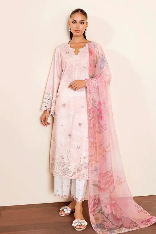Picture of Seran - Luxury Lawn Collection - D-03 Rosaira - Unstitched - Available at Raja Sahib