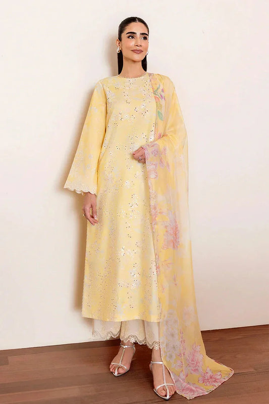 Picture of Seran - Luxury Lawn Collection - D-04 Zayli - Unstitched - Available at Raja Sahib