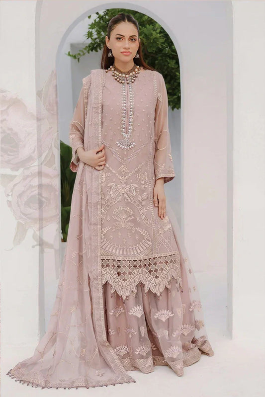 Picture of Zebtan - Rozal Luxury Chiffon Collection - RZ-01 - Unstitched - Available at Raja Sahib