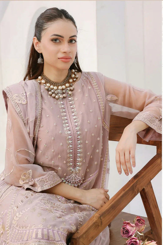 Picture of Zebtan - Rozal Luxury Chiffon Collection - RZ-01 - Unstitched - Available at Raja Sahib