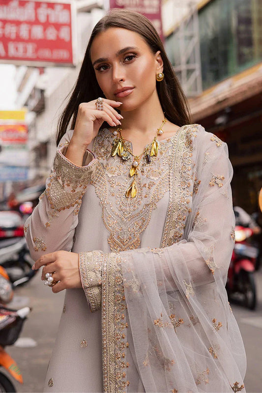 Picture of Freesia - Talia Luxury Chiffon Collection - Adelheid-FW50069 - Unstitched - Available at Raja Sahib