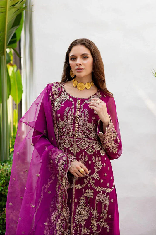 Picture of Freesia - Noir Luxury Chiffon Collection - FS-50087 Aulia - Unstitched - Available at Raja Sahib