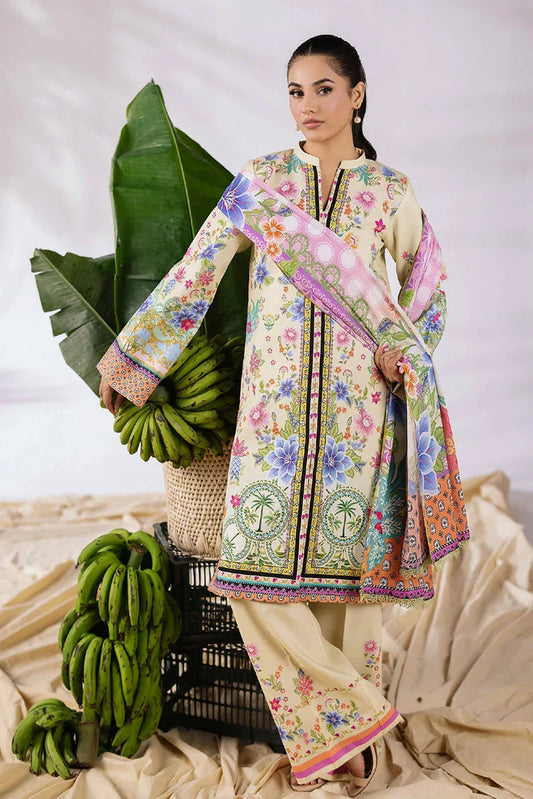 Picture of Rajbari - Amal Prints Drop 2 - Design 01 - Unstitched - Available at Raja Sahib