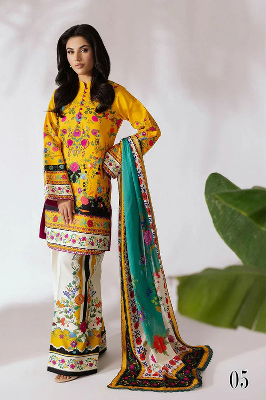 Picture of Rajbari - Amal Prints Drop 2 - Design 05 - Unstitched - Available at Raja Sahib