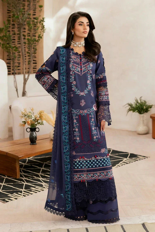 Picture of Ramsha - Ghazal Luxury Lawn Collection Vol 4 - G-401 - Unstitched - Available at Raja Sahib