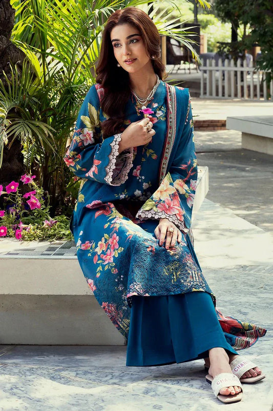 Picture of Motifz - Umang Embroidered Lawn Collection Vol 3 - 5567-YARA - Unstitched - Available at Raja Sahib