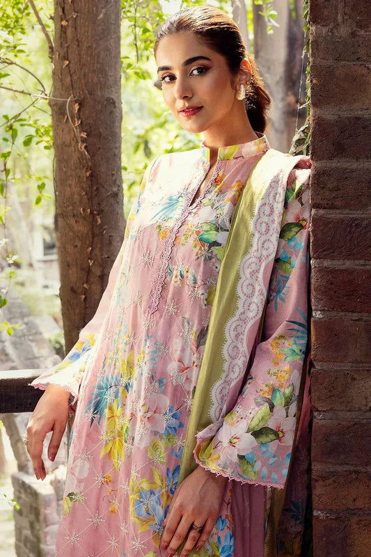 Picture of Motifz - Umang Embroidered Lawn Collection Vol 3 - 5570-MABEL - Unstitched - Available at Raja Sahib