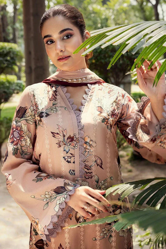 Picture of Motifz - Umang Embroidered Lawn Collection Vol 3 - 5573-EZRA - Unstitched - Available at Raja Sahib