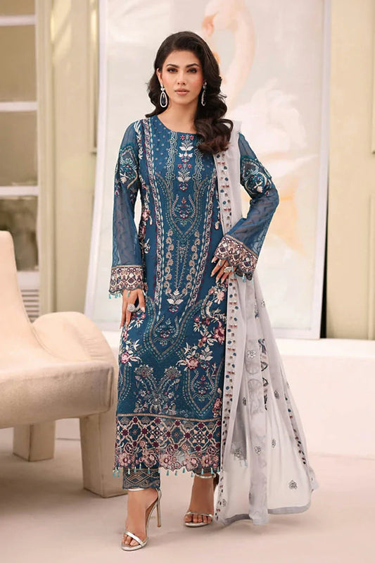 Ramsha - Chiffon Collection Vol 27 - F-2707 - Unstitched