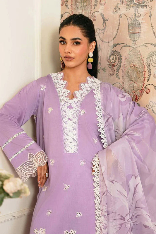 Elegance - Meher Un Nissa Luxury Lawn Collection - 04 LIANA - Unstitched