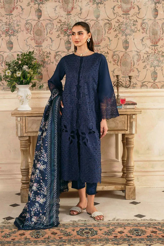 Elegance - Meher Un Nissa Luxury Lawn Collection - 06 NESTA - Unstitched