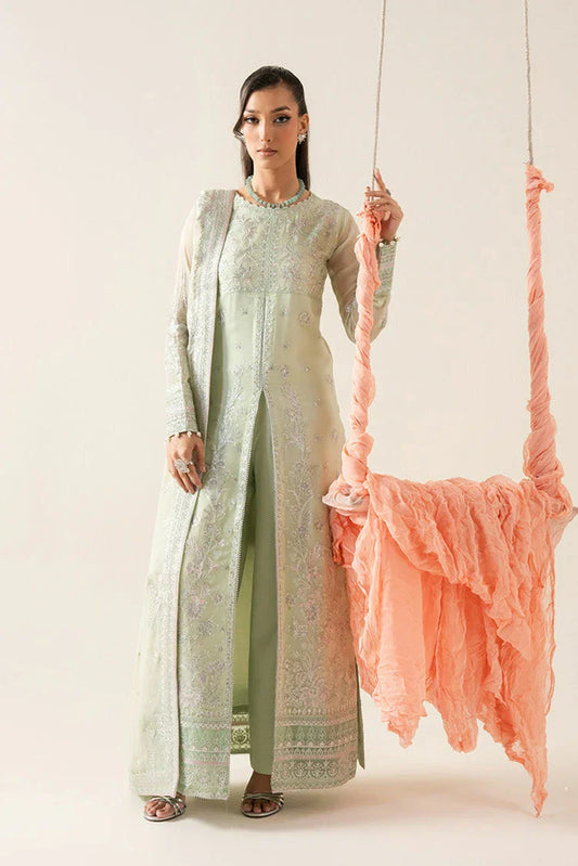 Freesia - Zaib Luxury Chiffon Collection - LOUISE-FS50130 - Unstitched
