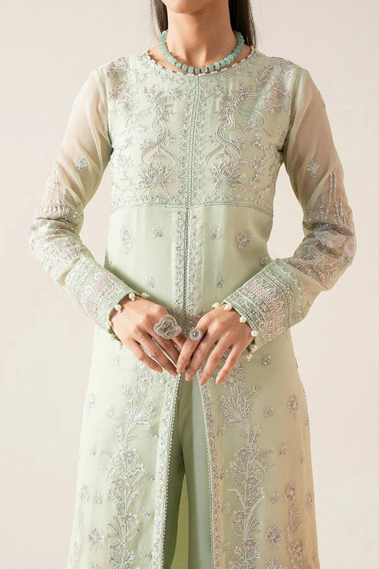 Freesia - Zaib Luxury Chiffon Collection - LOUISE-FS50130 - Unstitched