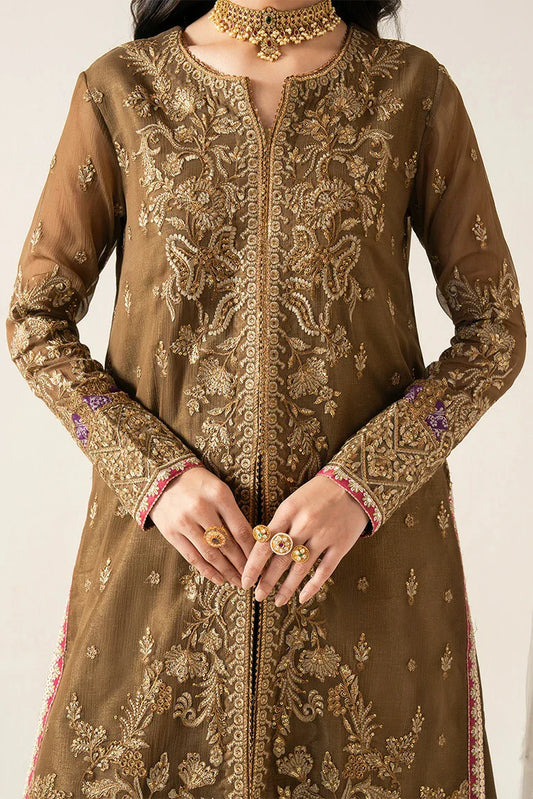 Freesia - Zaib Luxury Chiffon Collection - OLYMPE-FS50133 - Unstitched