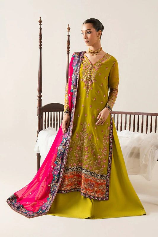 Freesia - Zaib Luxury Chiffon Collection - REINE-FS50134 - Unstitched