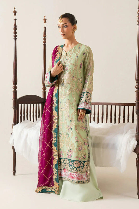 Freesia - Zaib Luxury Chiffon Collection - COSETTE-FS50135 - Unstitched