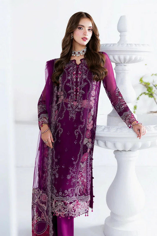 Ramsha - Arzoo Festive Chiffon Collection Vol 2 - U-206 - Unstitched