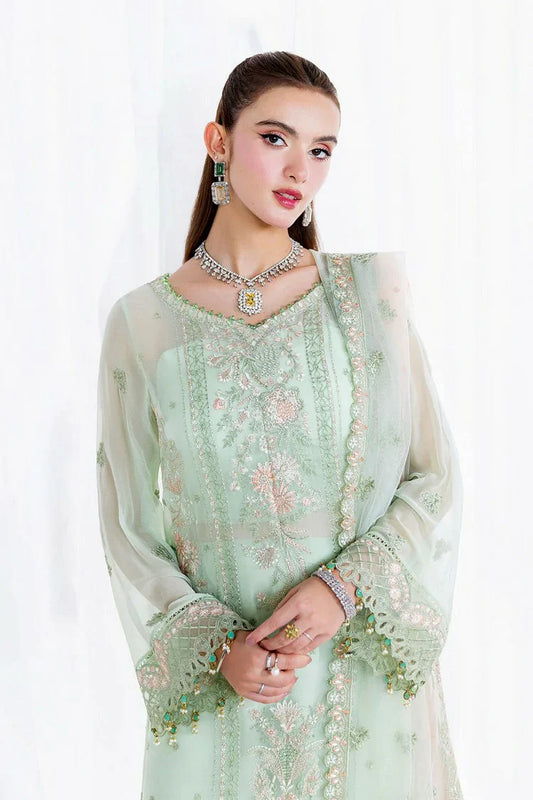 Ramsha - Arzoo Festive Chiffon Collection Vol 2 - U-207 - Unstitched