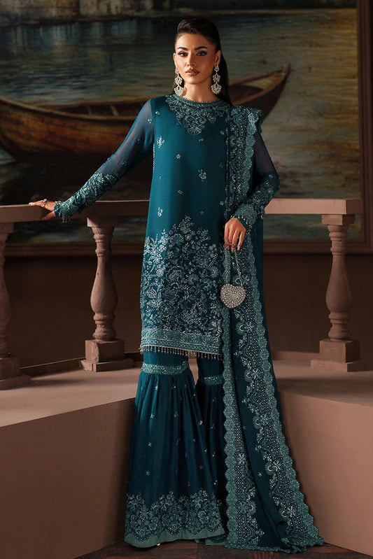 Zarif - Premium Chiffon Collection - ZRF-PRC-03 KATE - Unstitched