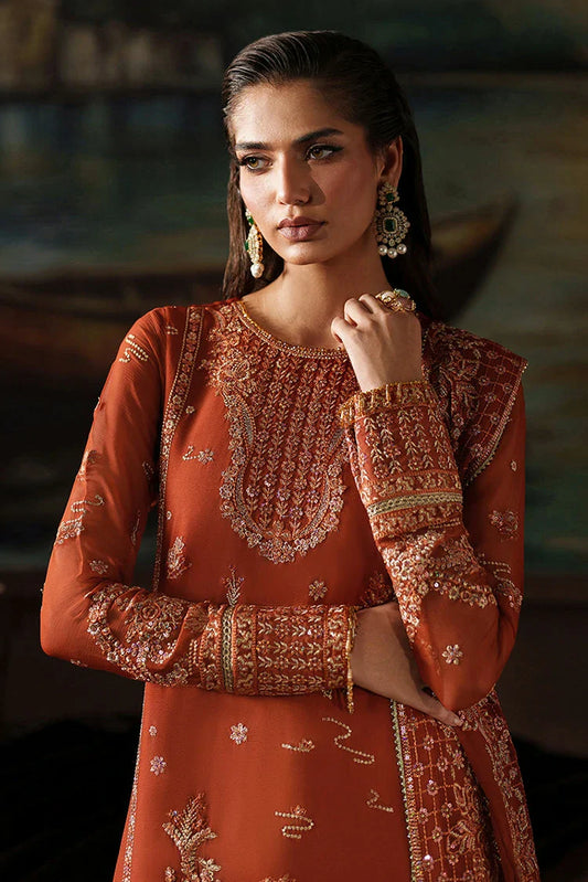 Zarif - Premium Chiffon Collection - ZRF-PRC-07 ELEONORE - Unstitched