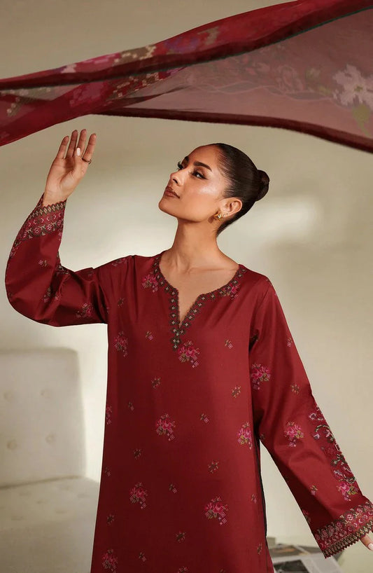 Seran - Ilara Cambric Edit - 02 SORREL - Unstitched