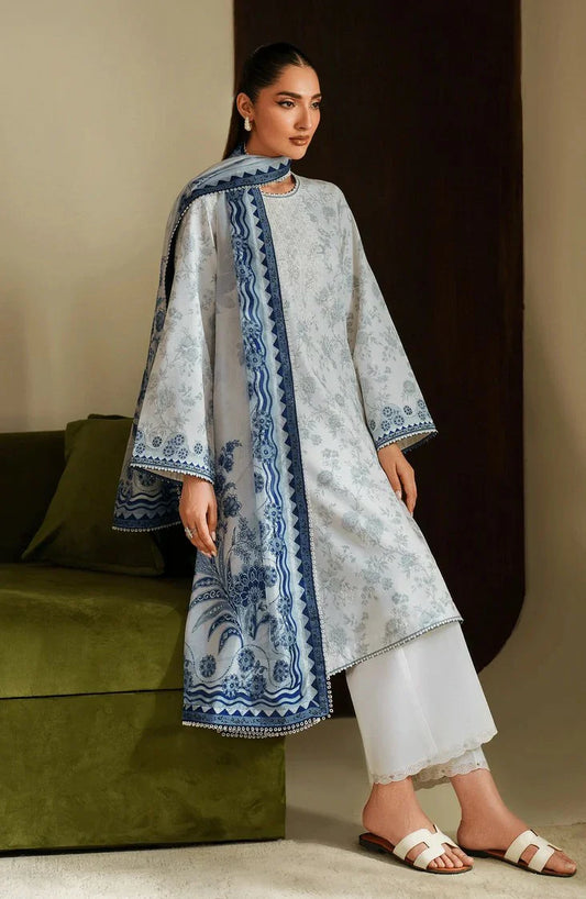 Seran - Ilara Cambric Edit - 06 AZZURA - Unstitched