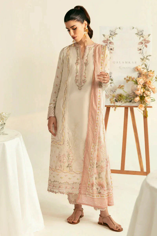 Picture of Qalamkar - Qprints Collection - Nena PQ-1A - Unstitched - Available at Raja Sahib