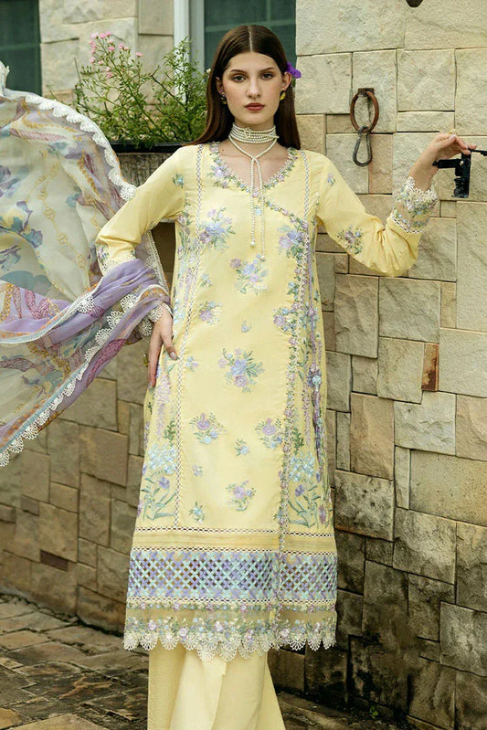 Picture of Roheenaz - Flanerie Luxury Lawn Collection - Gisele-4A - Unstitched - Available at Raja Sahib