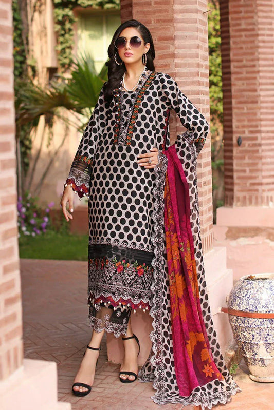 Picture of Charizma - Combination Embroidered Printed Lawn Collection Vol 4 - CCS4-21 - Unstitched - Available at Raja Sahib