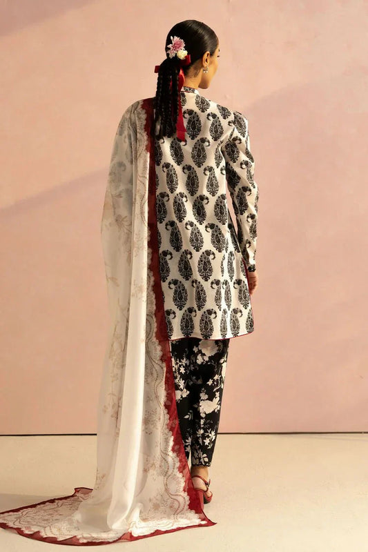 Picture of Zara Shahjahan - Coco Prints Vol 1 - PAISLEY-6A - Unstitched - Available at Raja Sahib
