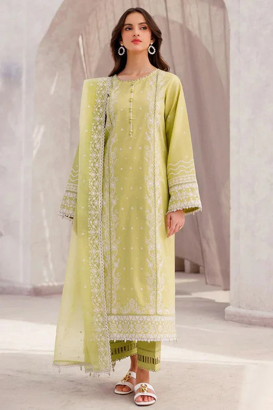 Picture of Farasha - Bahaar Embroidered Lawn Collection - 10 Ember Glow - Unstitched - Available at Raja Sahib