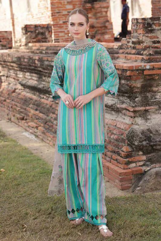 Picture of Charizma - Print Melody Printed Lawn Collection Vol 1 - PM5-06 - Unstitched - Available at Raja Sahib