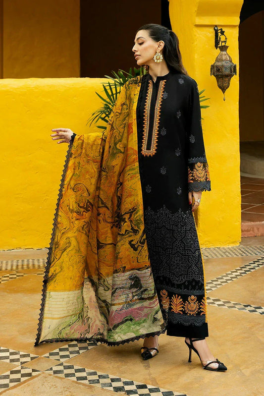 Picture of Zainab Chottani - Chikankari Collection - Selah-5B - Unstitched - Available at Raja Sahib