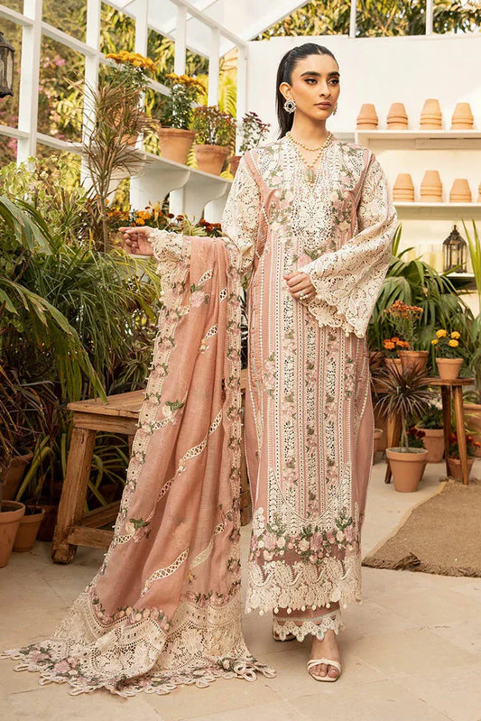 Picture of Elaf - Premium Luxury Lawn Collection - ELM-12 Shahana - Unstitched - Available at Raja Sahib