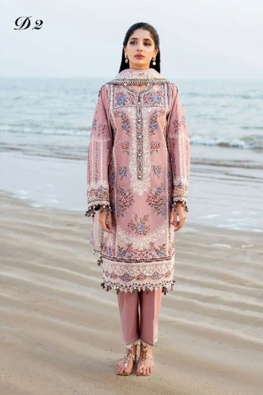 Picture of Jazmin - Shahkaar Luxury Eid Lawn - SL-25-D2 - Unstitched - Available at Raja Sahib
