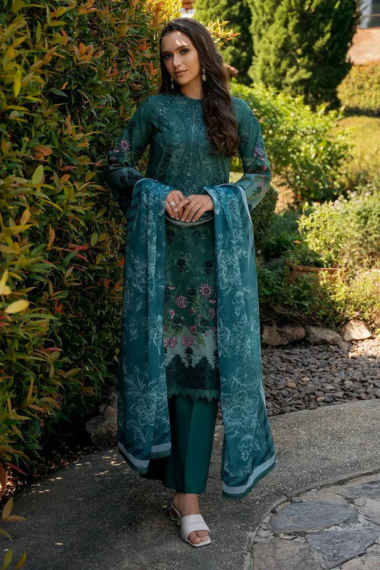 Picture of Afrozeh - Damask The Holiday Edit - D-02 Opaline A - Unstitched - Available at Raja Sahib