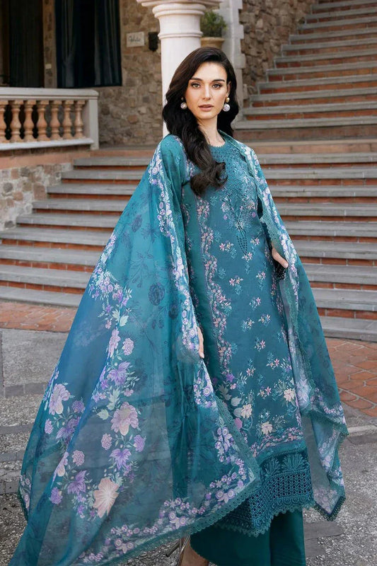 Picture of Afrozeh - Damask The Holiday Edit - D-04 Eden A - Unstitched - Available at Raja Sahib