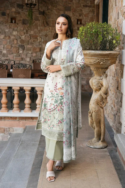 Picture of Afrozeh - Damask The Holiday Edit - D-05 Rosheen A - Unstitched - Available at Raja Sahib