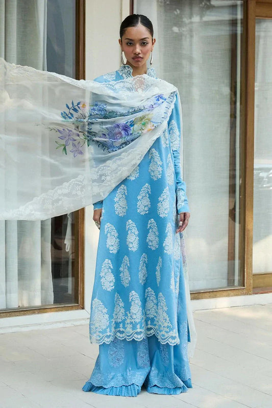 Picture of Zara Shahjahan - Satori Embroidered Lawn Collection - Rai-6B - Unstitched - Available at Raja Sahib