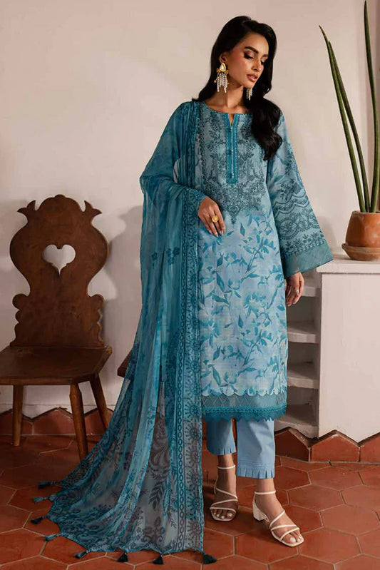 Picture of Nureh - Signature Prints Printed Lawn Collection Vol 1 - SP-140 - Unstitched - Available at Raja Sahib
