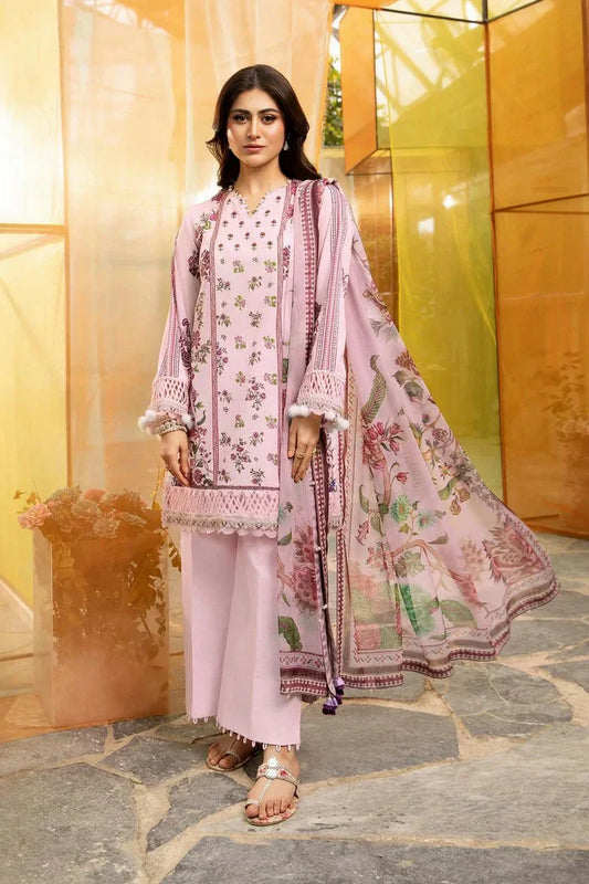 Picture of Maria B - M Basics Lawn Edition Vol 1 - Design 5B - Unstitched - Available at Raja Sahib