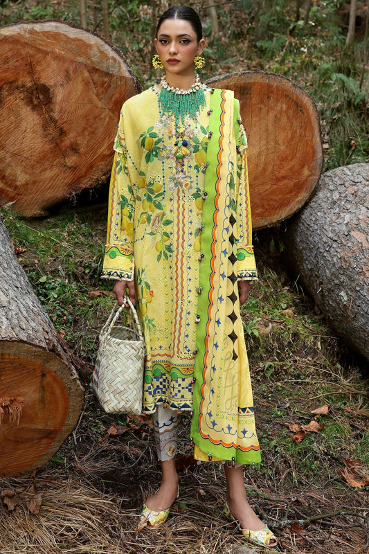 Picture of Zaha - Neelum Lawn Collection - DAHLIA (ZL25-04 A) - Unstitched - Available at Raja Sahib
