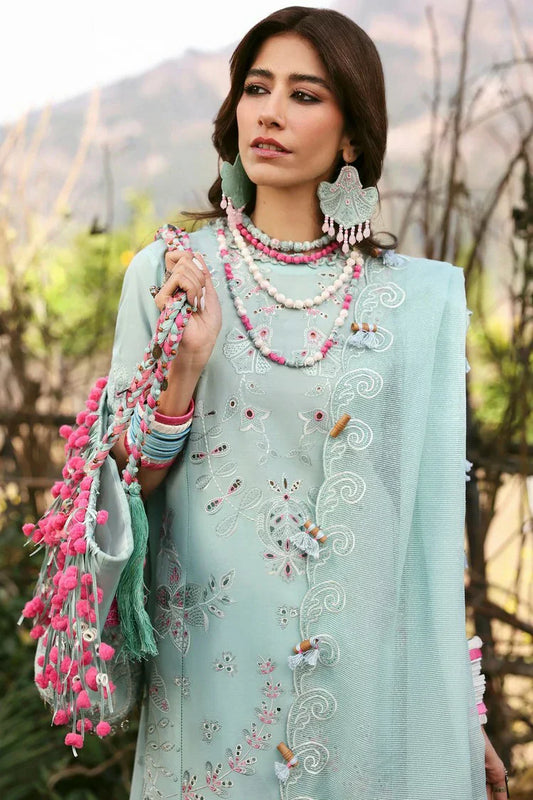 Picture of Zaha - Neelum Lawn Collection - AABROO (ZL25-05 A) - Unstitched - Available at Raja Sahib