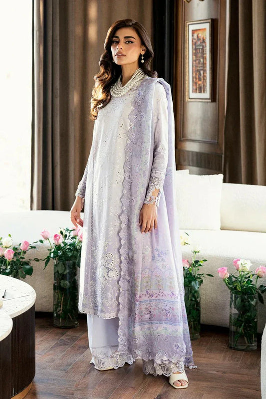 Picture of Qalamkar - The Eid Edit Chikankari - CS-03 ALAILA - Unstitched - Available at Raja Sahib