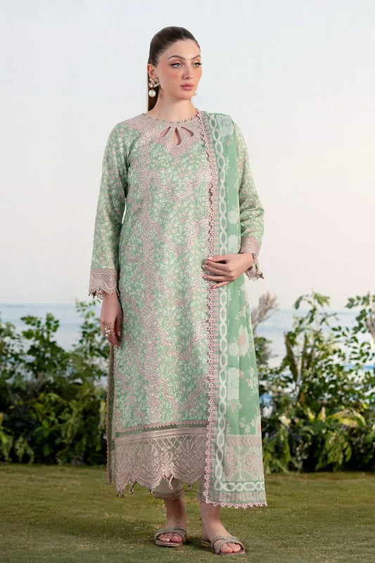 Picture of Aabyaan - Shezlin Chikankari Ramadan Edit - EBRU (AR-16) - Unstitched - Available at Raja Sahib