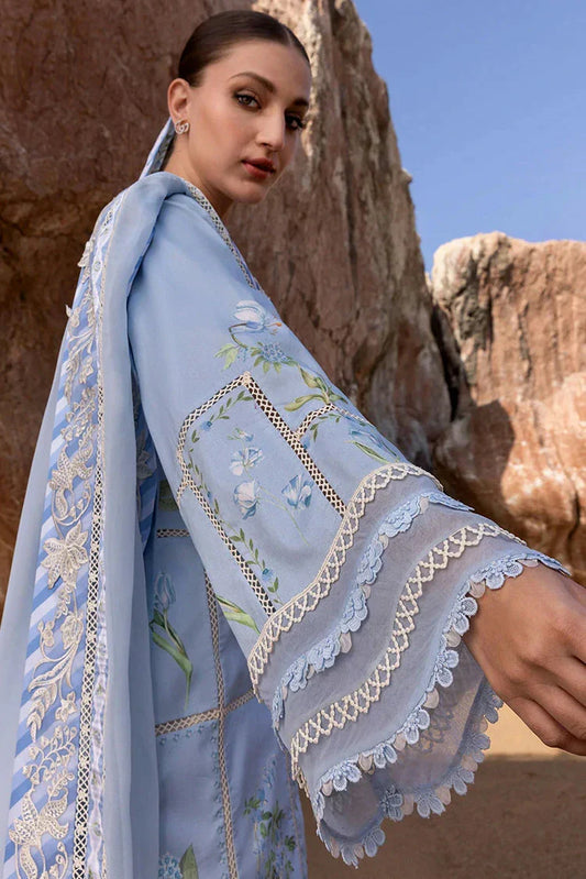 Picture of Crimson - Flow Lawn Collection - A Girls in Garden-D7B - Unstitched - Available at Raja Sahib