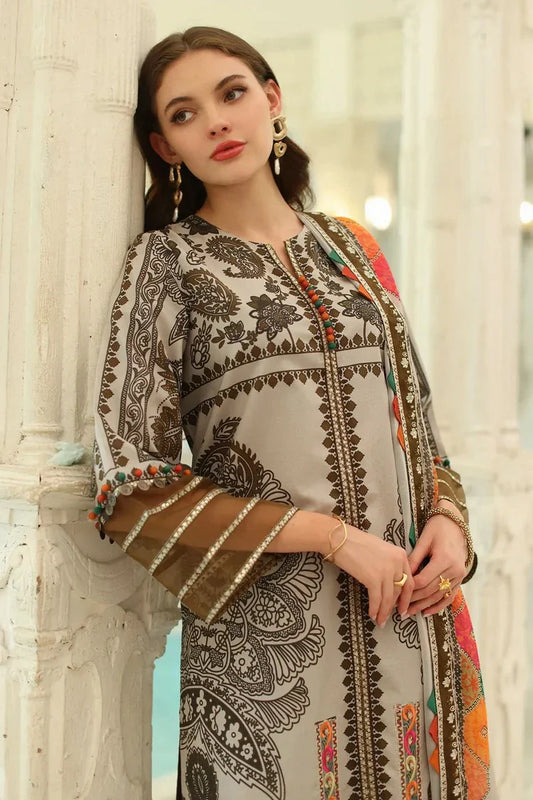 Picture of Charizma - Aniiq Embroidered Printed Lawn Collection Vol 1 - AN5-08 - Unstitched - Available at Raja Sahib