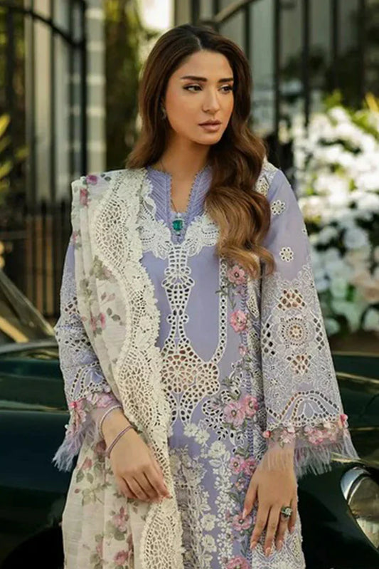 Picture of Kahf - Luxury Festive Lawn Collection - KLR-01 Maeve - Unstitched - Available at Raja Sahib